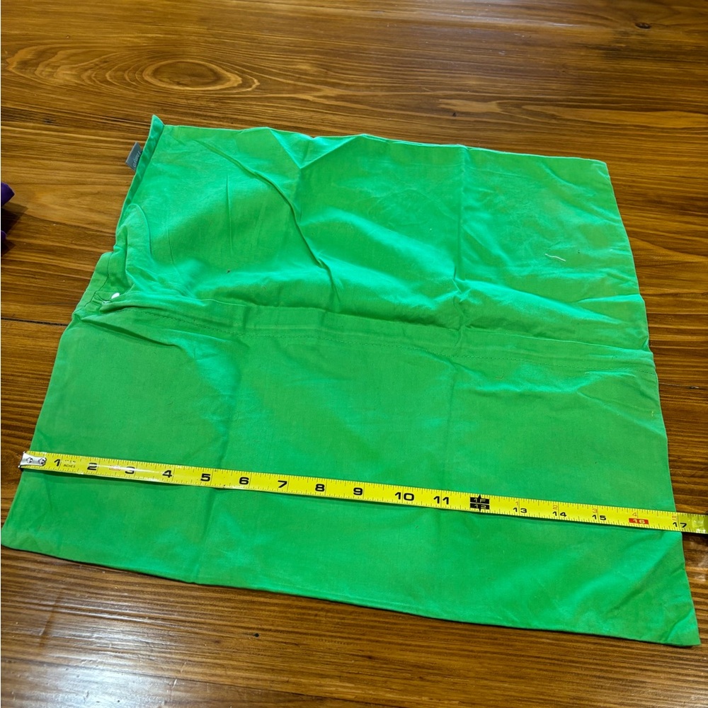 Vibrant Green Fabric Bag